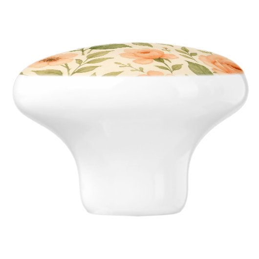 Floral knob. セラミックノブ (側面)