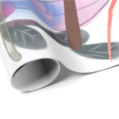 Floral Leaves Art – Elegant Flowers and Botanical ラッピングペーパー (ロールコーナー)