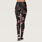 Floral leggings レギンス (裏面)