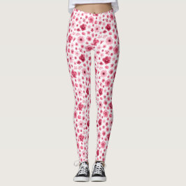 Floral leggings レギンス