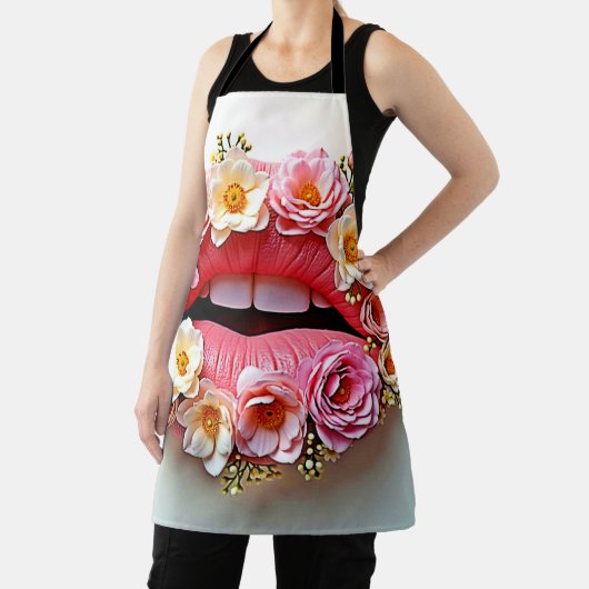 Floral Lips Artistry エプロン (インサイチュ)