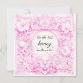 Floral Love Day Card カード (正面)