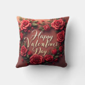 Floral Luxury Beautiful Love Modern Collection クッション (裏面)