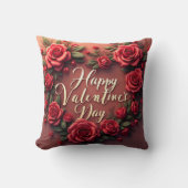 Floral Luxury Beautiful Love Modern Collection クッション (正面)