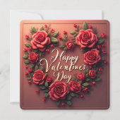 Floral Luxury Beautiful Love Modern Collection シーズンカード (正面)