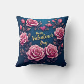 Floral Luxury Beautiful Love Popular Collection クッション (裏面)