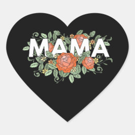 Floral Mama ハートシール