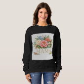 Floral Mama T-shirt  スウェットシャツ (正面フル)