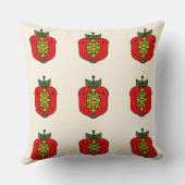 Floral Mandala Art クッション (裏面)