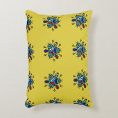 Floral Mandala Pattern アクセントクッション (正面(垂直))