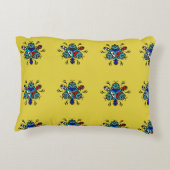 Floral Mandala Pattern アクセントクッション (裏面)