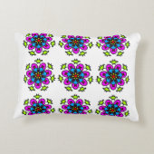 Floral Mandala Pattern アクセントクッション (裏面)