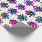Floral Mandala Pattern ラッピングペーパー (角)