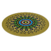 Floral Mandala Seamless カッティングボード (角)