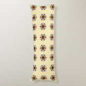 Floral Mandala Seamless ボディピロー (正面縦)