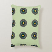 Floral Mandala Seamless Pattern アクセントクッション (裏面(縦))