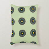 Floral Mandala Seamless Pattern アクセントクッション (正面(垂直))