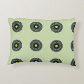 Floral Mandala Seamless Pattern アクセントクッション (裏面)