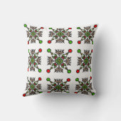 Floral Mandala Seamless Pattern クッション (裏面)