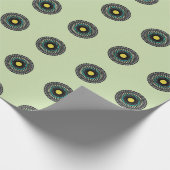 Floral Mandala Seamless Pattern ラッピングペーパー (角)