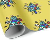 Floral Mandala Seamless Pattern ラッピングペーパー (ロールコーナー)