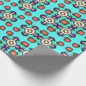 Floral Mandala Seamless Pattern ラッピングペーパー (角)