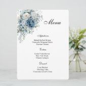 Floral Menu Card メニュー (スタンド正面)
