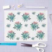 Floral Mermaid Decoupage For Shells 薄葉紙 (クラフト)