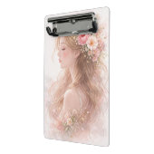 Floral Mini Clipboard | Aesthetic Woman ミニクリップボード (アングル2)