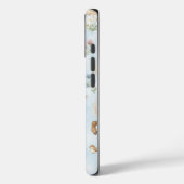 Floral Miniature Pony Phone Case Case-Mate iPhoneケース (裏面 / 左)