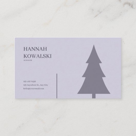 Floral Misty Mountain Waterfall Gold Frame 名刺 (裏面)