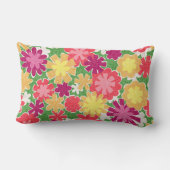 Floral Mix ランバークッション (裏面)