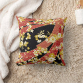 Floral Mix Kimono Pattern クッション (ブランケット)