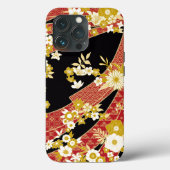Floral Mix Kimono Pattern Case-Mate iPhoneケース (裏面)