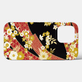 Floral Mix Kimono Pattern Case-Mate iPhoneケース (裏面 (横))