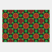 Floral Modern Boho Elegant Abstract Pattern #504 ラッピングペーパーシート (正面)