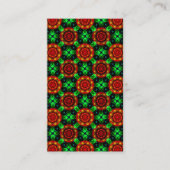 Floral Modern Boho Elegant Abstract Pattern #504 名刺 (正面)