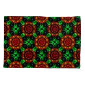 Floral Modern Boho Elegant Abstract Pattern #504 枕カバー (裏面)