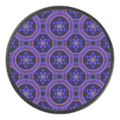 Floral Modern Boho Elegant Abstract Pattern #505 アイスホッケーパック (正面)