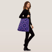 Floral Modern Boho Elegant Abstract Pattern #505 クロスボディバッグ (モデル)