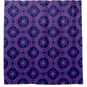 Floral Modern Boho Elegant Abstract Pattern #505 シャワーカーテン (正面)