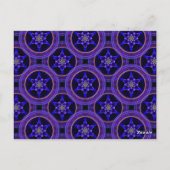 Floral Modern Boho Elegant Abstract Pattern #505 ポストカード (裏面)