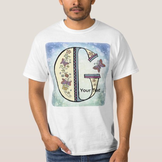 floral Monogram G t-shirt Tシャツ (正面)