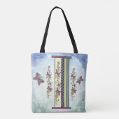floral Monogram I トートバッグ (裏面)