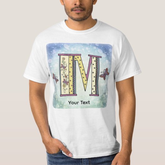 floral Monogram M t-shirt Tシャツ (正面)