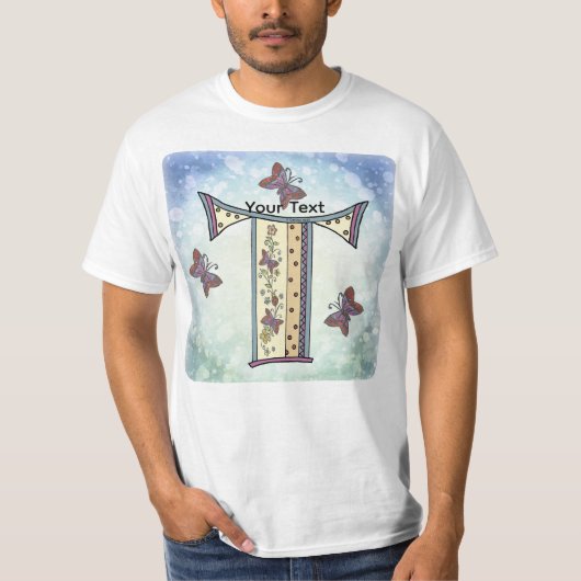 floral Monogram T t-shirt Tシャツ (正面)