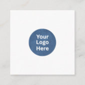 Floral Moon Pretty Things Inside Small Business エンクロージャーカード (裏面)