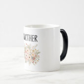 Floral 'MOTHER' Bouquet Mug モーフィングマグカップ (正面右)