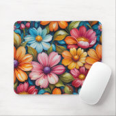 Floral Mousepad マウスパッド (マウス)