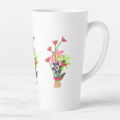 floral mug  カフェラテマグ (右)